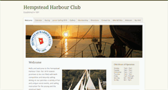 Desktop Screenshot of hempsteadharbourclub.com